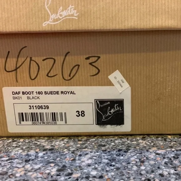 Christian Louboutin Daf Suede Boots! - Picture 4 of 11